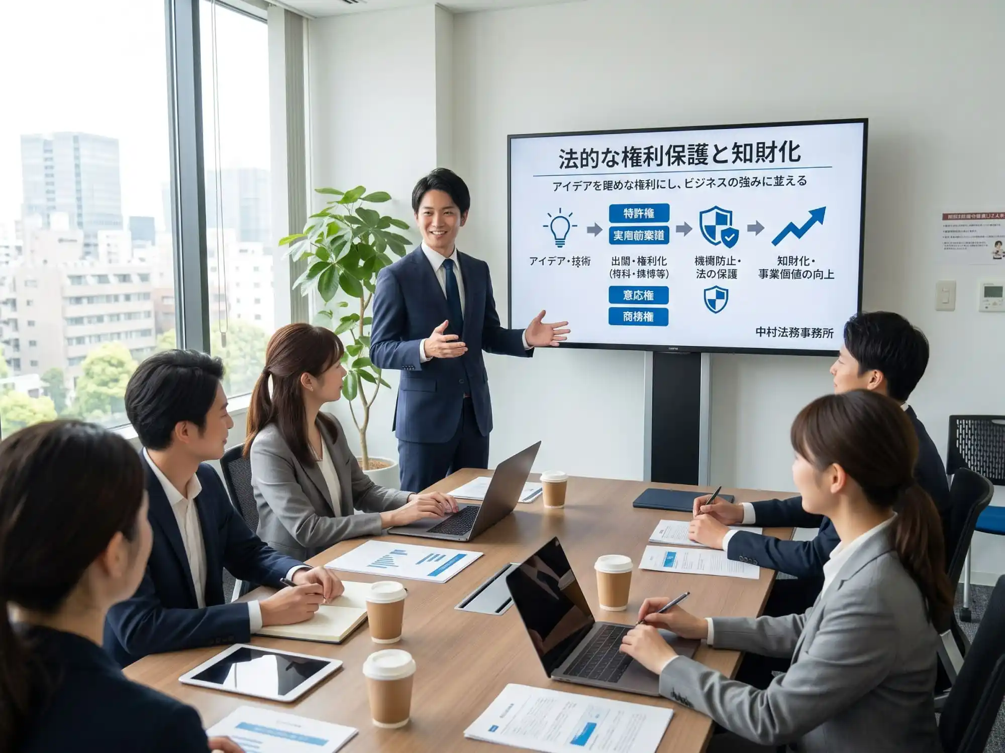 法的な権利保護と資産化
